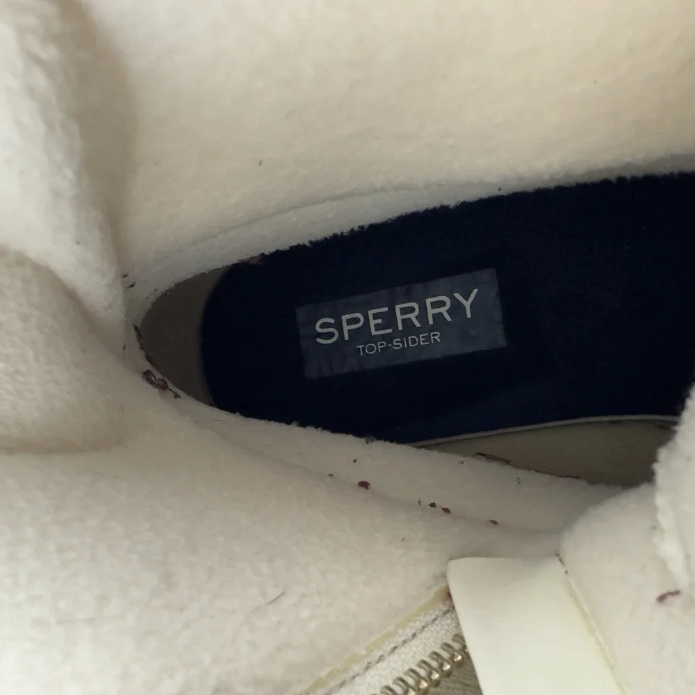 Sperry‎ Women's Waterproof Rubber Boots Size 9 Beige Tan STS86758